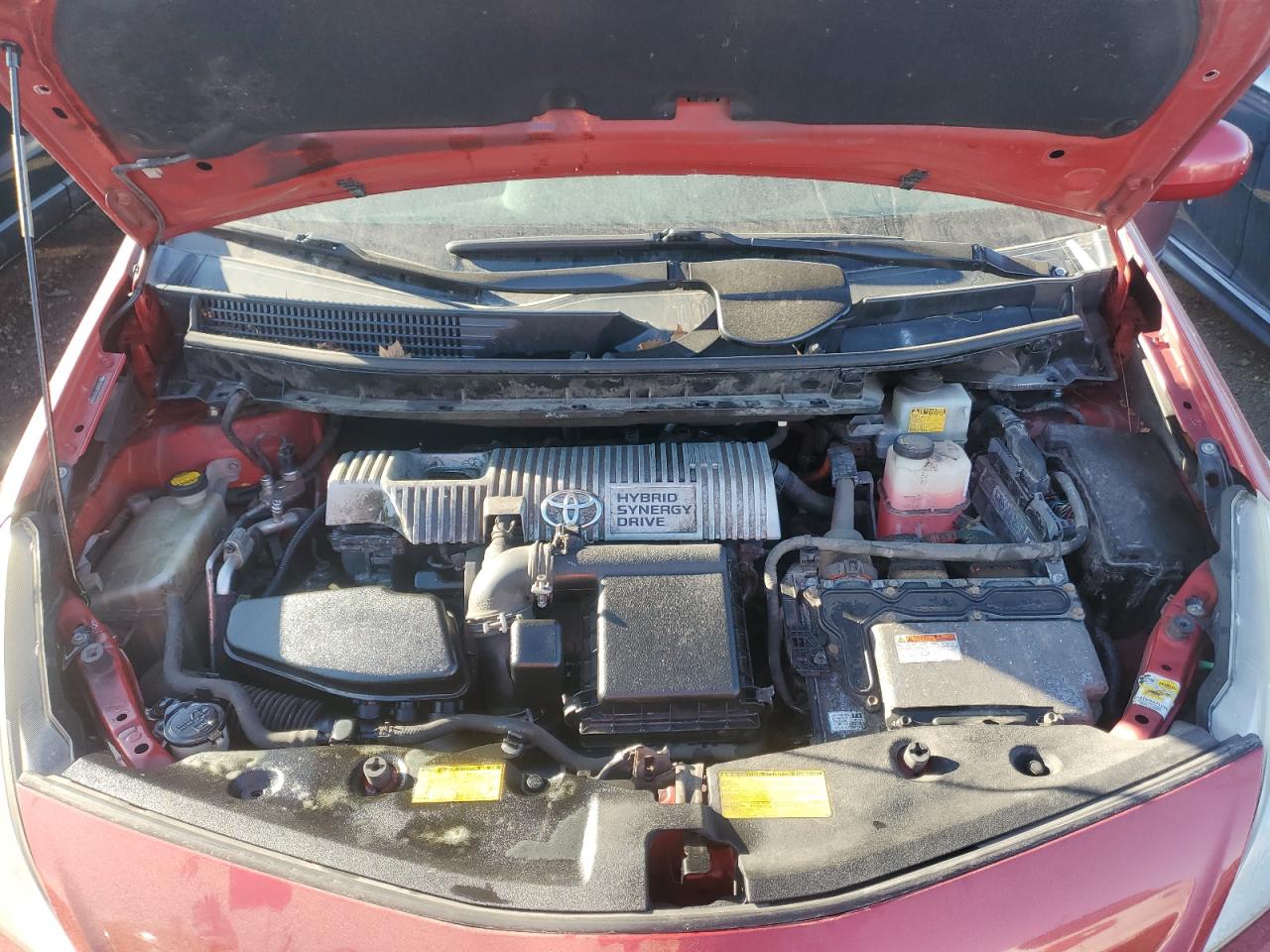 2012 Toyota Prius VIN JTDZN3EU1C3169968 Copart auction photo, mechanical / normal wear damage thumbnail 11