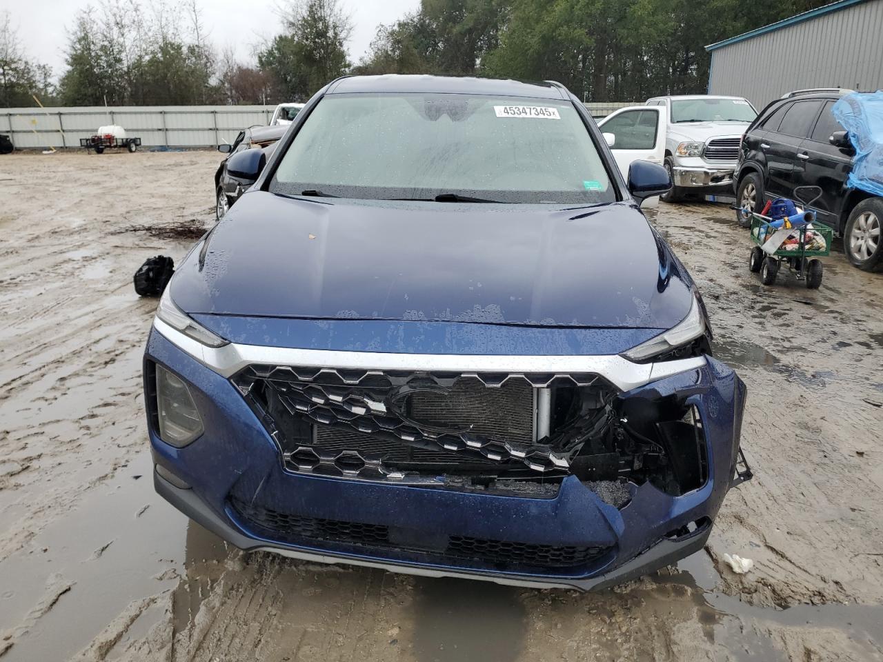2020 Hyundai Santa Fe VIN 5NMS33AD1LH254551 Copart auction photo, front end damage thumbnail 5