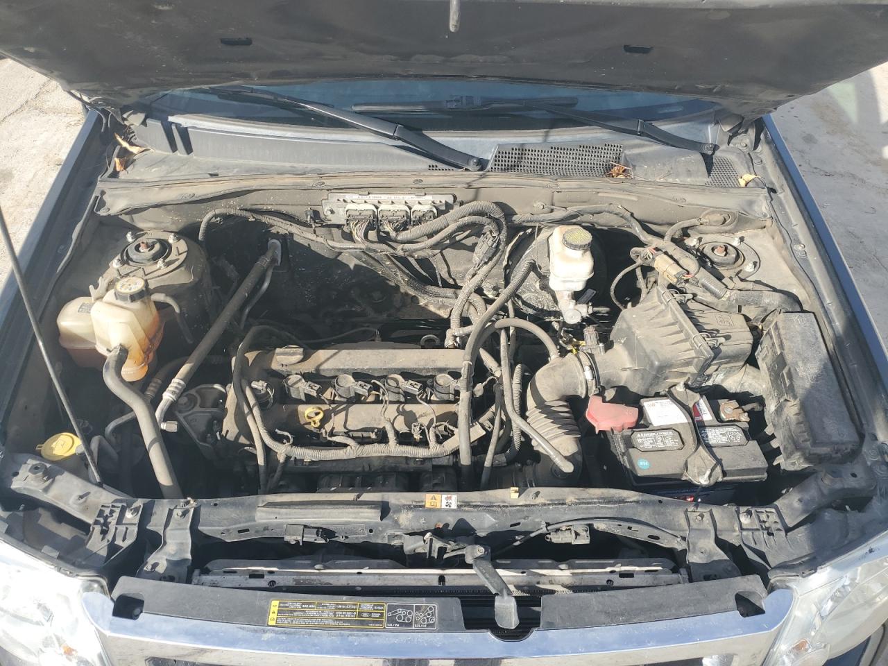 2012 Ford Escape VIN 1FMCU0D76CKB91792 Copart auction photo, mechanical damage thumbnail 12