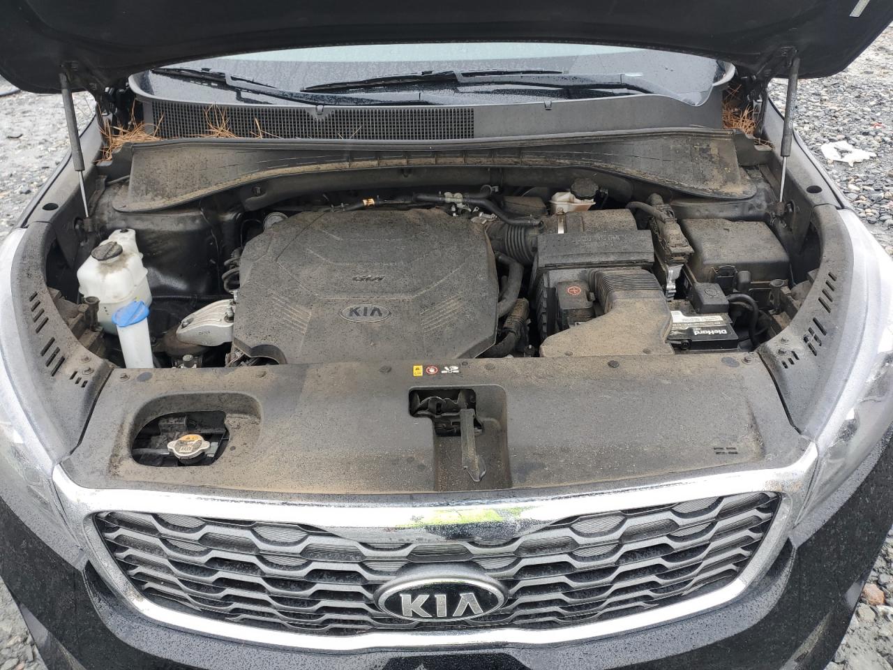 2020 KIA Sorento VIN 5XYPH4A5XLG704651 Copart auction photo, side damage thumbnail 12