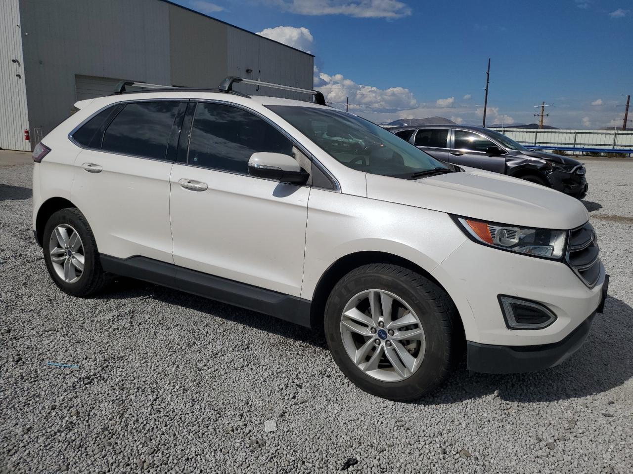 2017 Ford Edge VIN 2FMPK3J8XHBC63505 Copart auction photo, side damage thumbnail 4