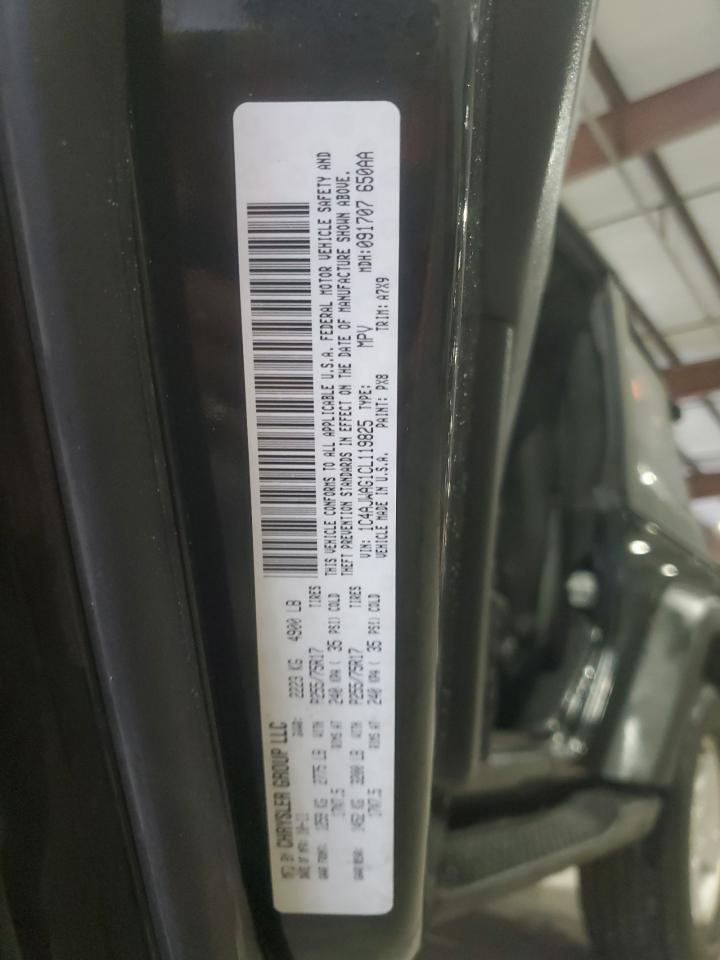 2012 Jeep Wrangler VIN 1C4AJWAG1CL119825 Copart auction photo, rollover / water/flood damage thumbnail 13