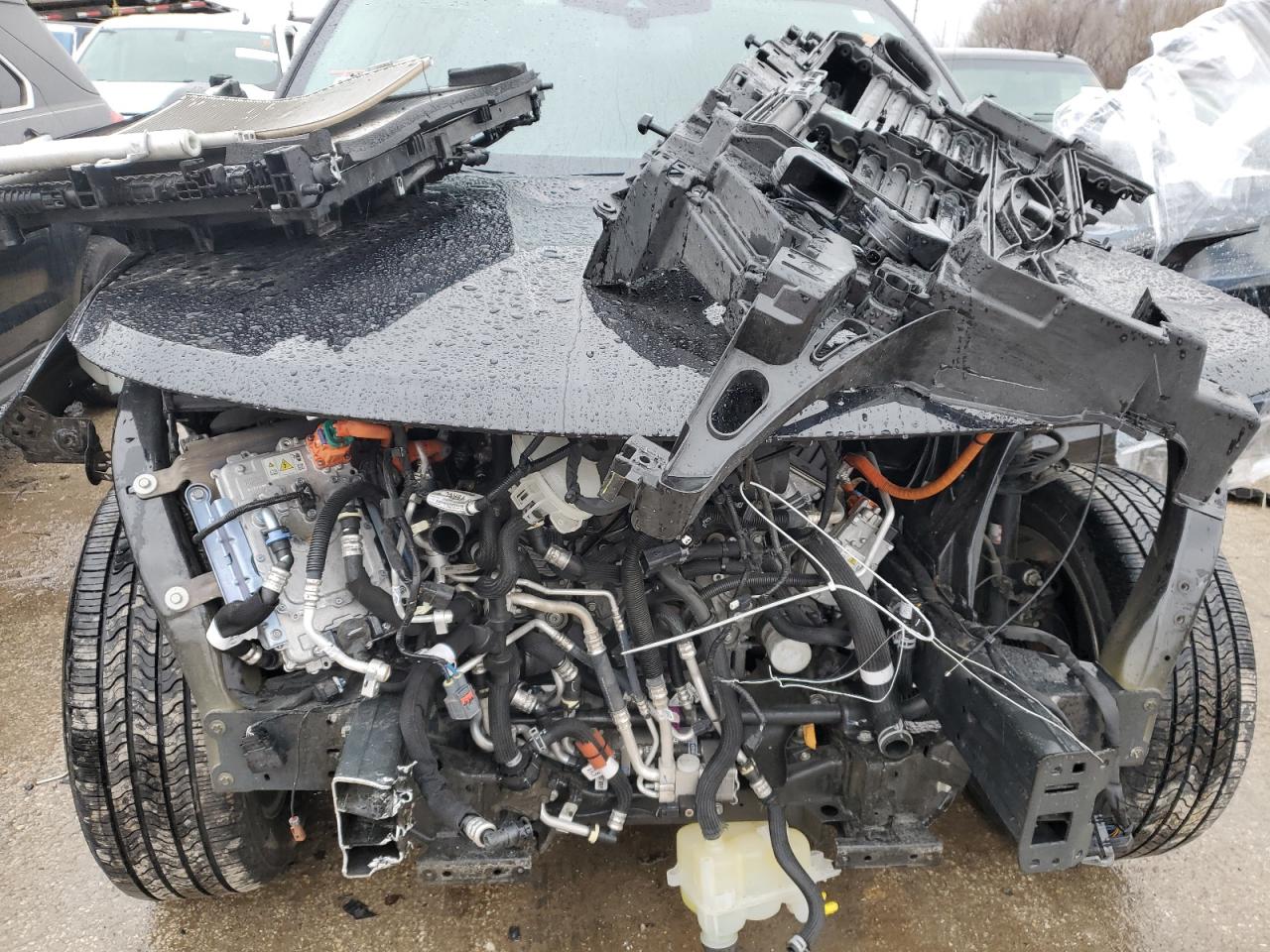 2023 Ford Explorer VIN 1FM5K8FW7PNA00256 Copart auction photo, all over damage thumbnail 11