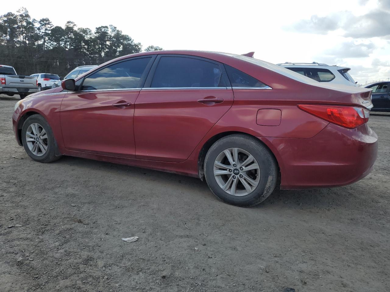 2013 Hyundai Sonata VIN 5NPEB4AC9DH594838 Copart auction photo, rear end damage thumbnail 2