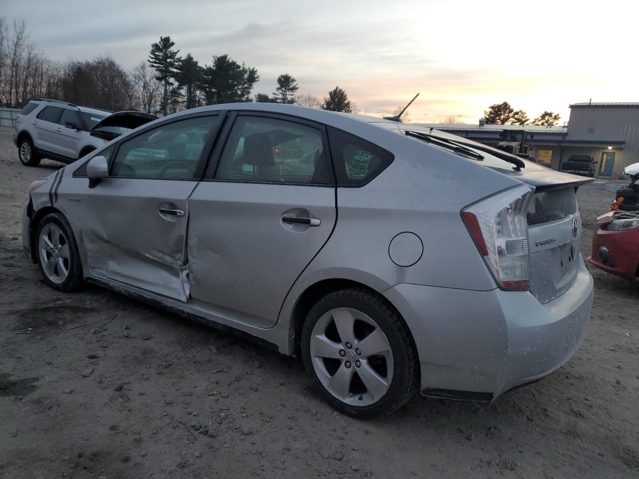 2010 Toyota Prius VIN JTDKN3DU8A0001424 Copart auction photo, side / front end damage thumbnail 2