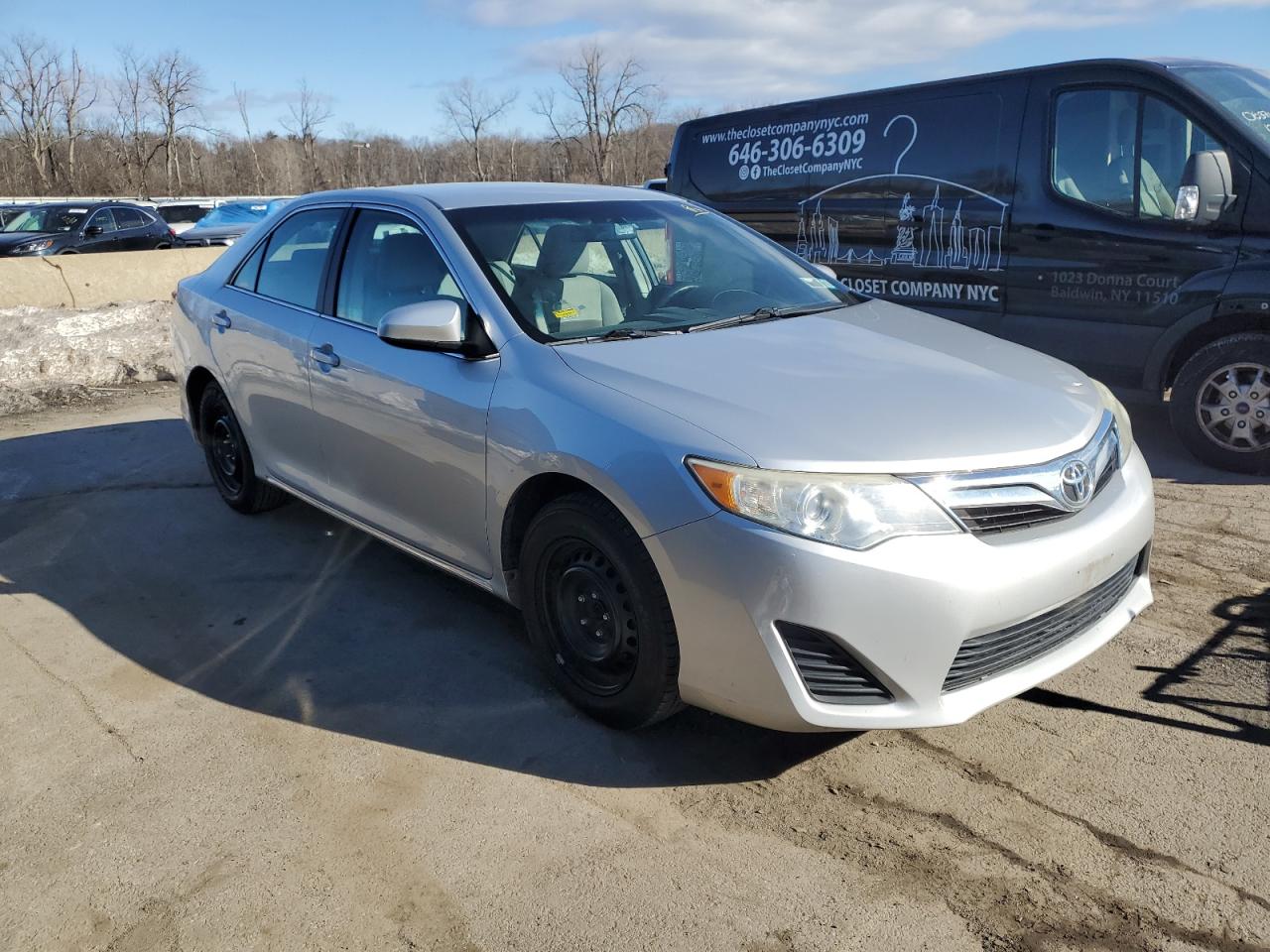 2014 Toyota Camry VIN 4T4BF1FK3ER371032 Copart auction photo, minor dent/scratches damage thumbnail 4