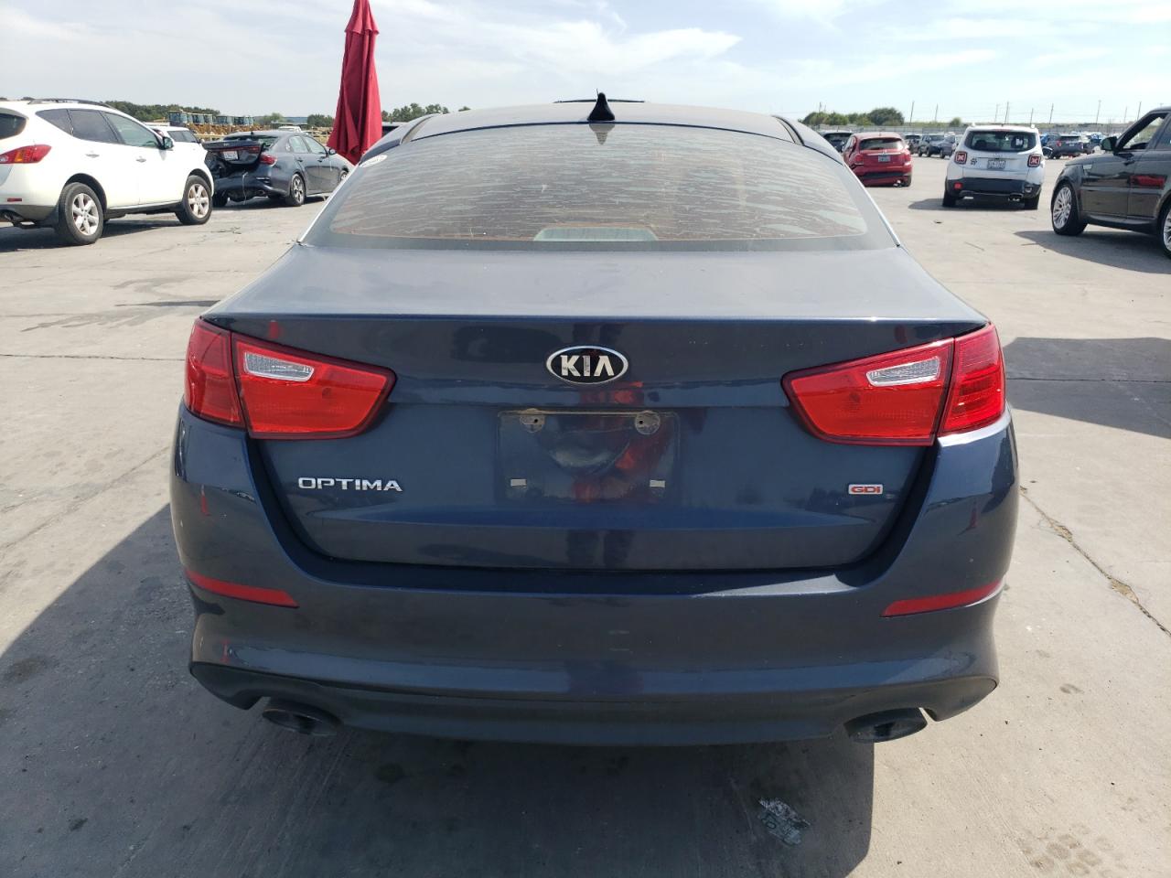 2015 KIA Optima VIN 5XXGM4A72FG434868 Copart auction photo, front end damage thumbnail 6