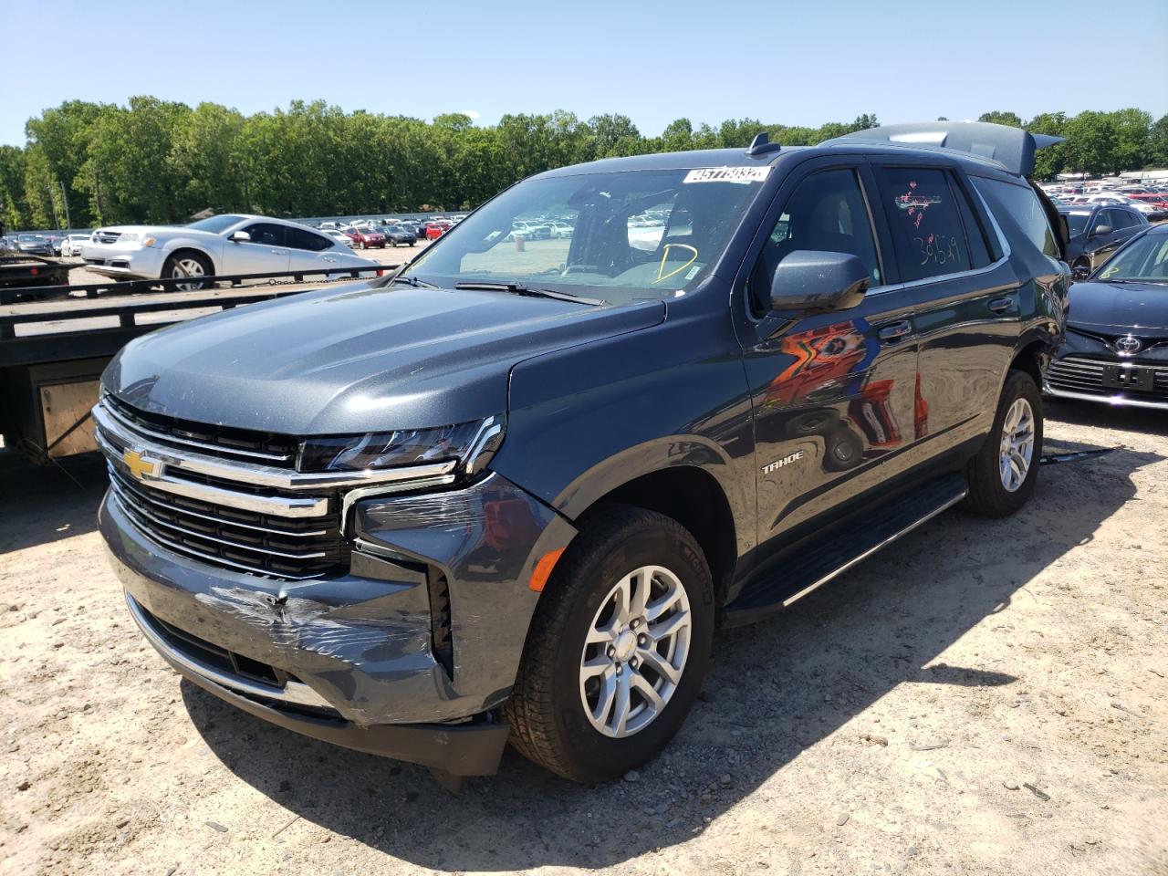2021 Chevrolet Tahoe VIN 1GNSCNKD5MR277071 Copart auction photo, all over / minor dent/scratches damage thumbnail 2