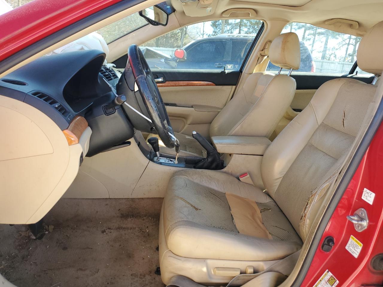 2004 Acura TSX VIN JH4CL96814C042525 Copart auction photo, front end damage thumbnail 7