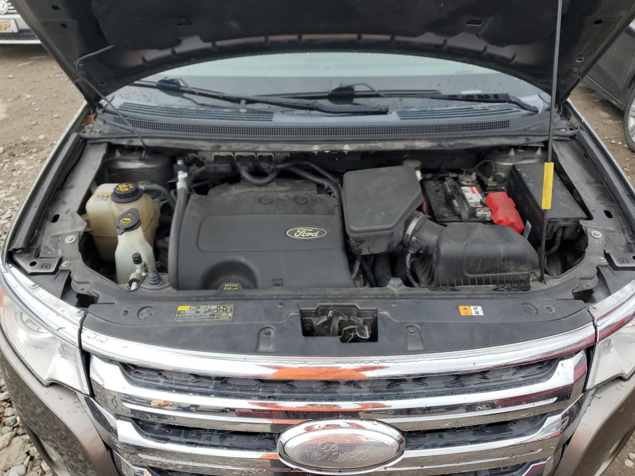 2013 Ford Edge VIN 2FMDK3KC4DBB51699 Copart auction photo, side / minor dent/scratches damage thumbnail 11