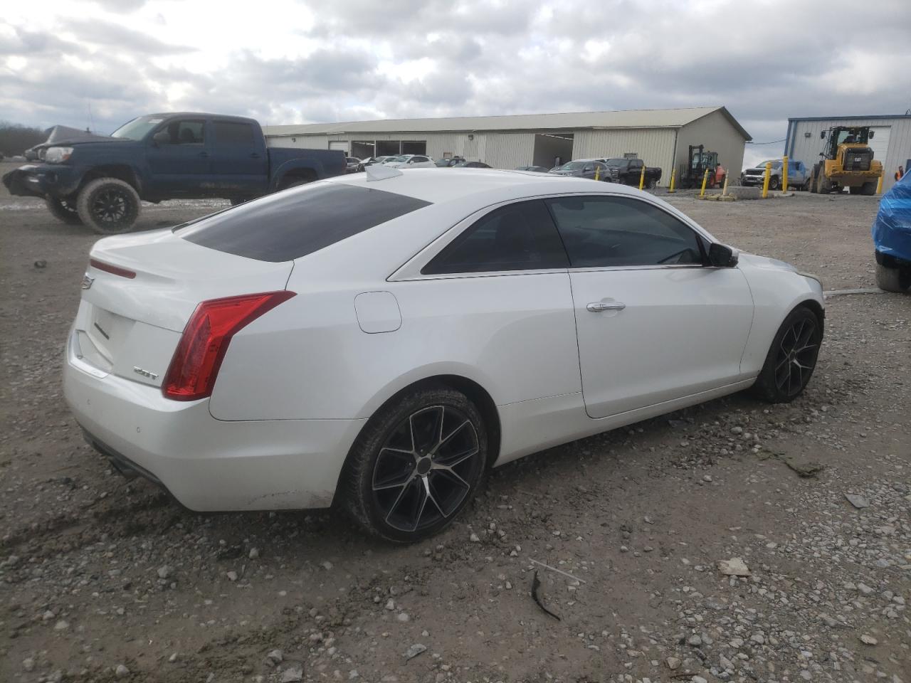 2015 Cadillac ATS VIN 1G6AH1RXXF0120497 Copart auction photo, front end damage thumbnail 3