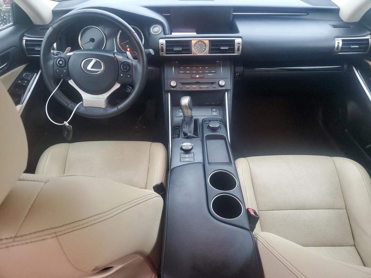 2015 Lexus IS VIN JTHBF1D27F5059520 Copart auction photo, water/flood damage thumbnail 8