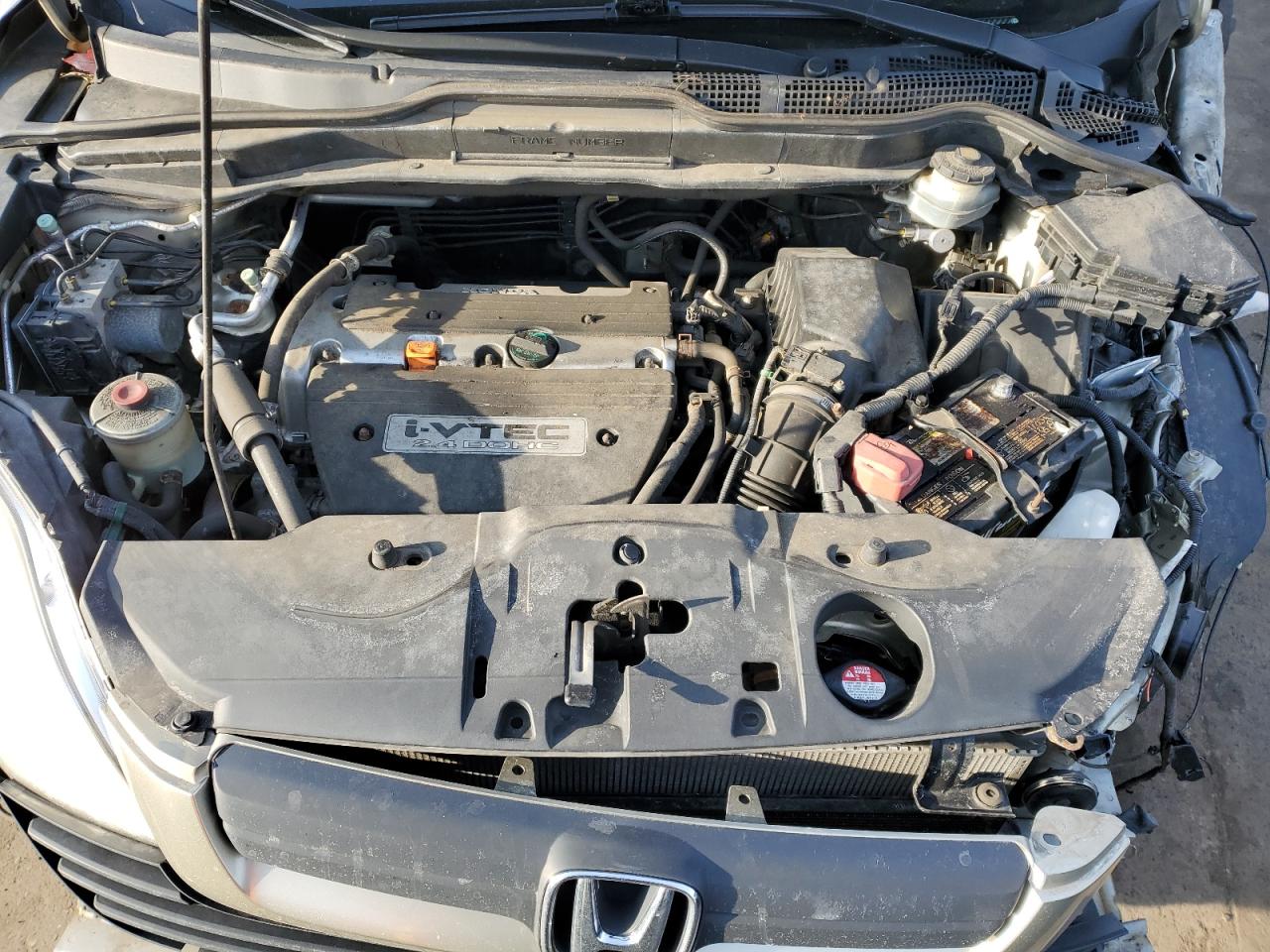 2009 Honda CR-V VIN JHLRE48369C021383 Copart auction photo, rear end / front end damage thumbnail 12