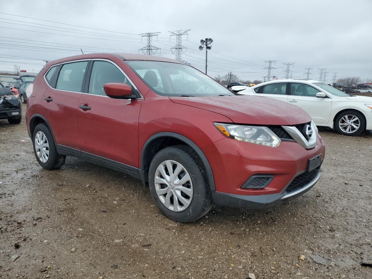 2016 Nissan Rogue VIN KNMAT2MVXGP622989 Copart auction photo, rear end / front end damage thumbnail 4