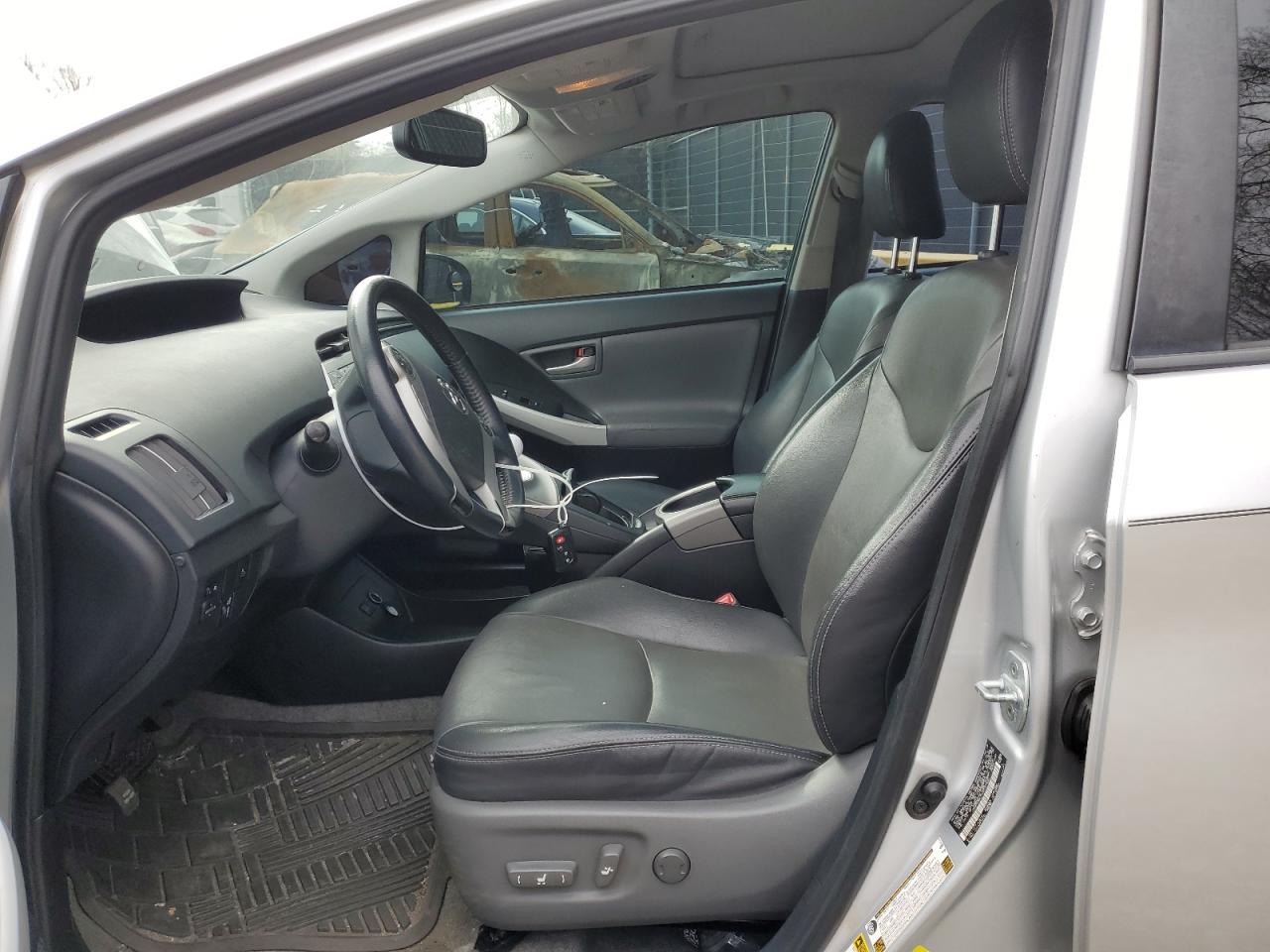 2012 Toyota Prius VIN JTDKN3DU9C5537532 Copart auction photo, rear end / front end damage thumbnail 7