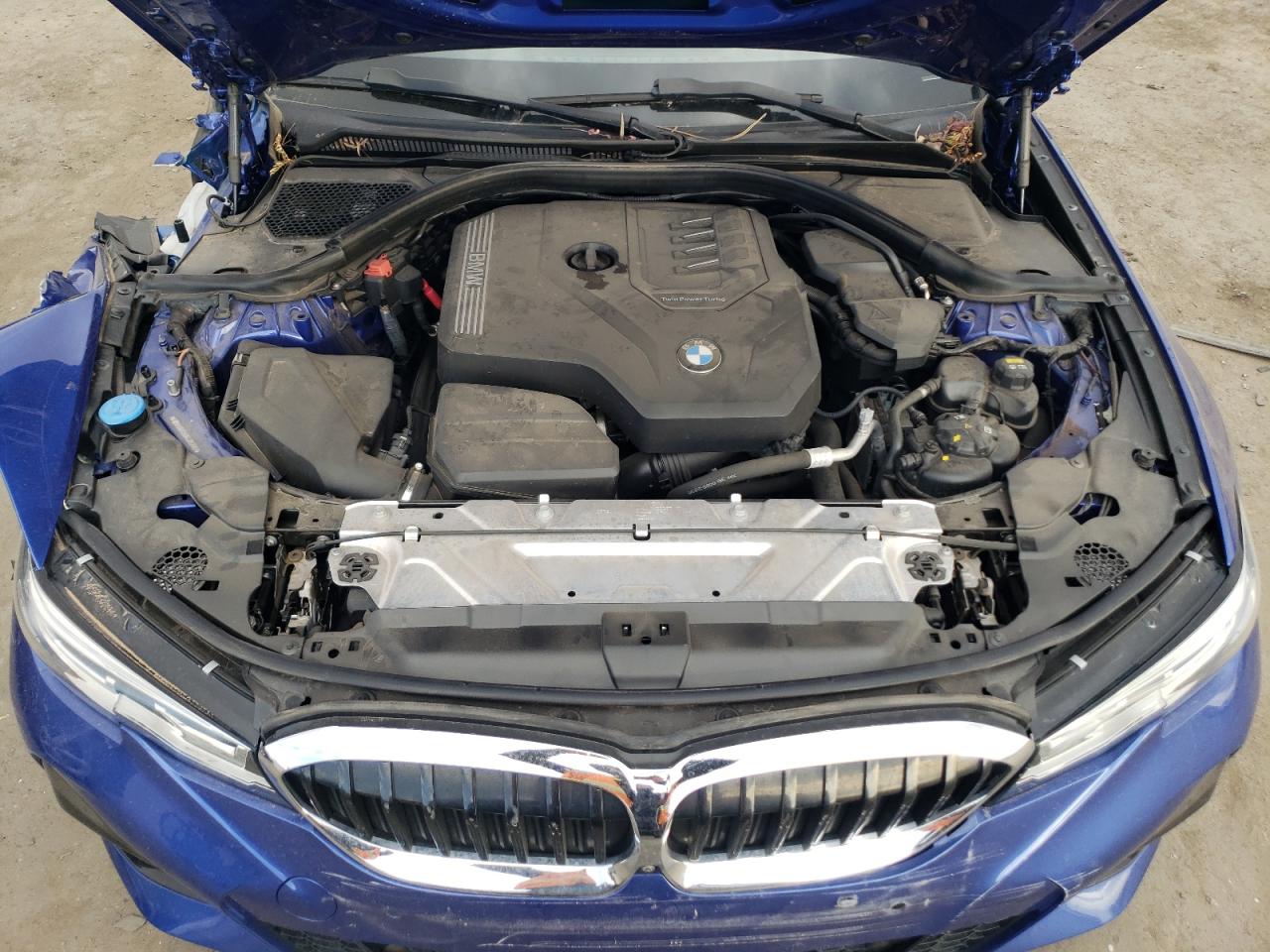 2019 BMW 3er VIN WBA5R7C50KAJ85740 Copart auction photo, all over damage thumbnail 11
