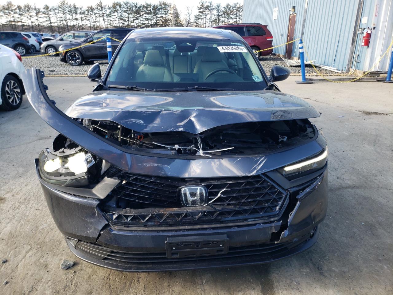 2023 Honda Accord VIN 1HGCY1F3XPA005970 Copart auction photo, front end / frame damage damage thumbnail 5