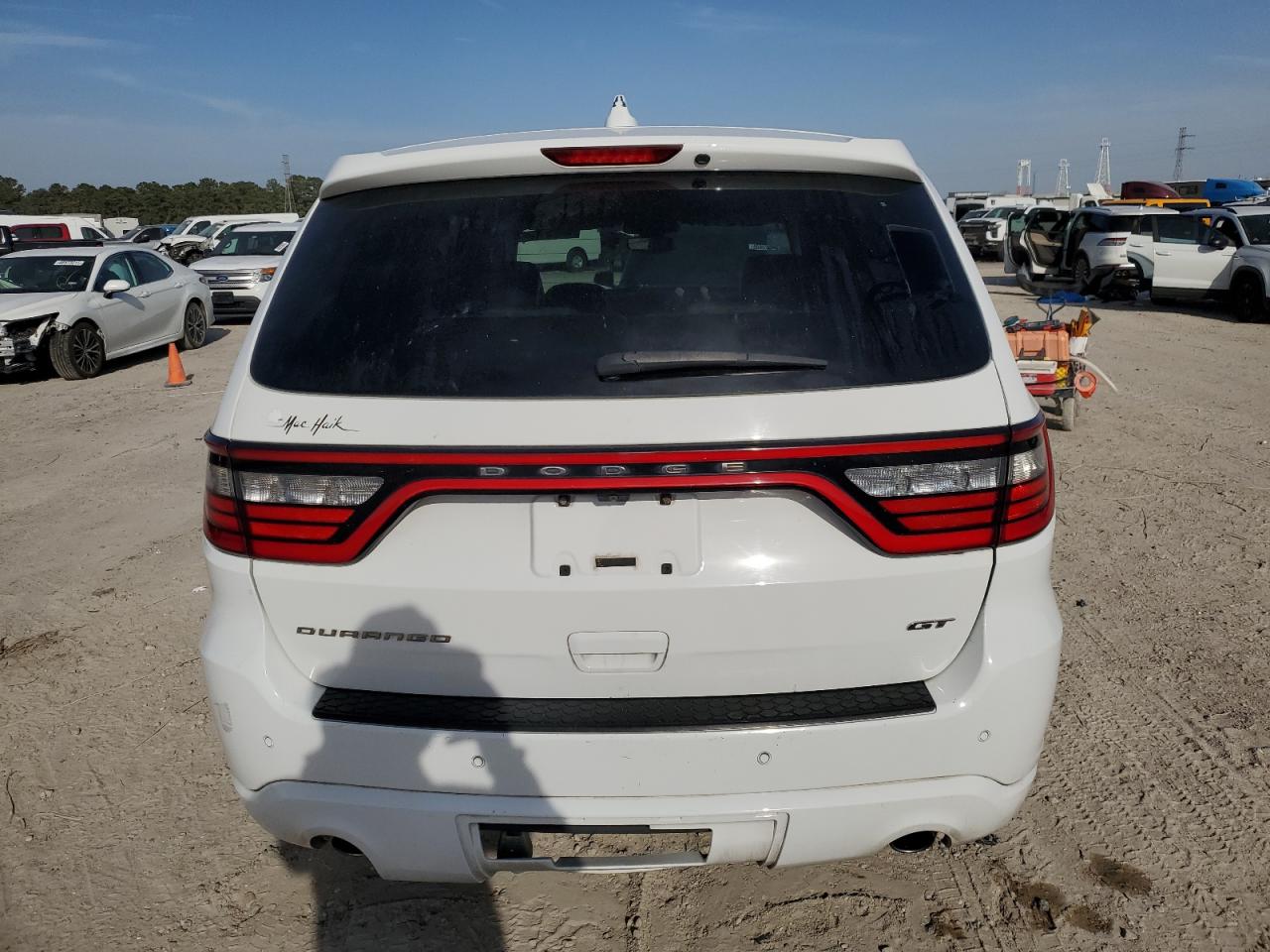 2017 Dodge Durango VIN 1C4RDHDGXHC774185 Copart auction photo, all over damage thumbnail 6