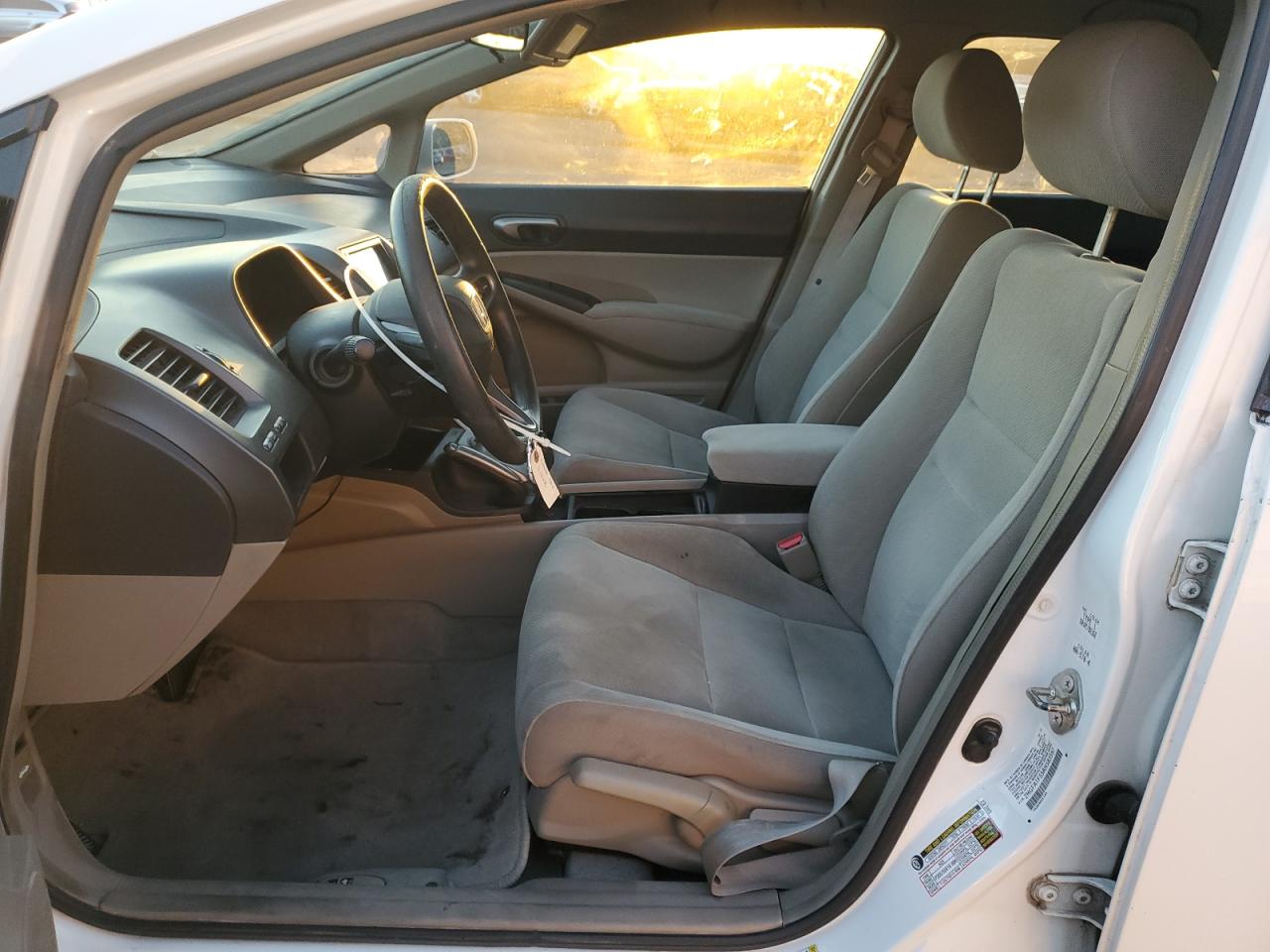 2010 Honda Civic VIN 2HGFA1F55AH583597 Copart auction photo, front end damage thumbnail 7