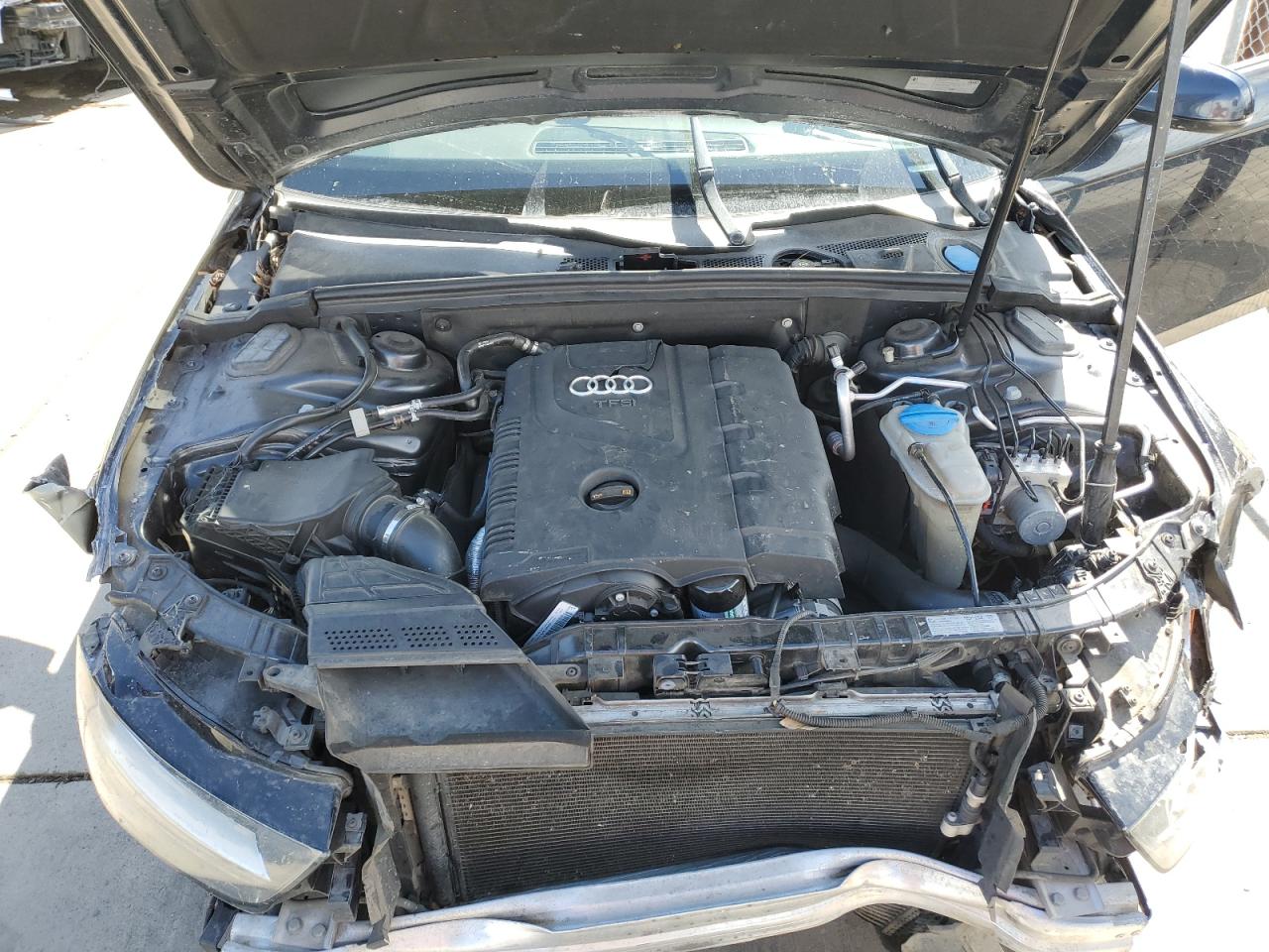 2014 Audi A4 VIN WAUAFAFL2EA004477 Copart auction photo, vandalism / all over damage thumbnail 11