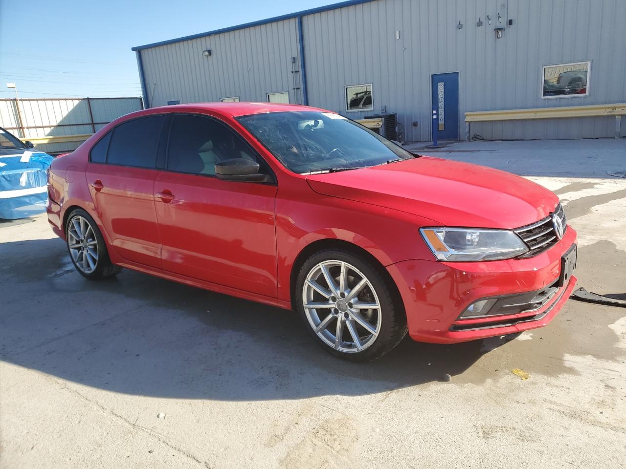 2016 Volkswagen Jetta VIN 3VWD17AJ1GM333312 Copart auction photo, rear end / minor dent/scratches damage thumbnail 4