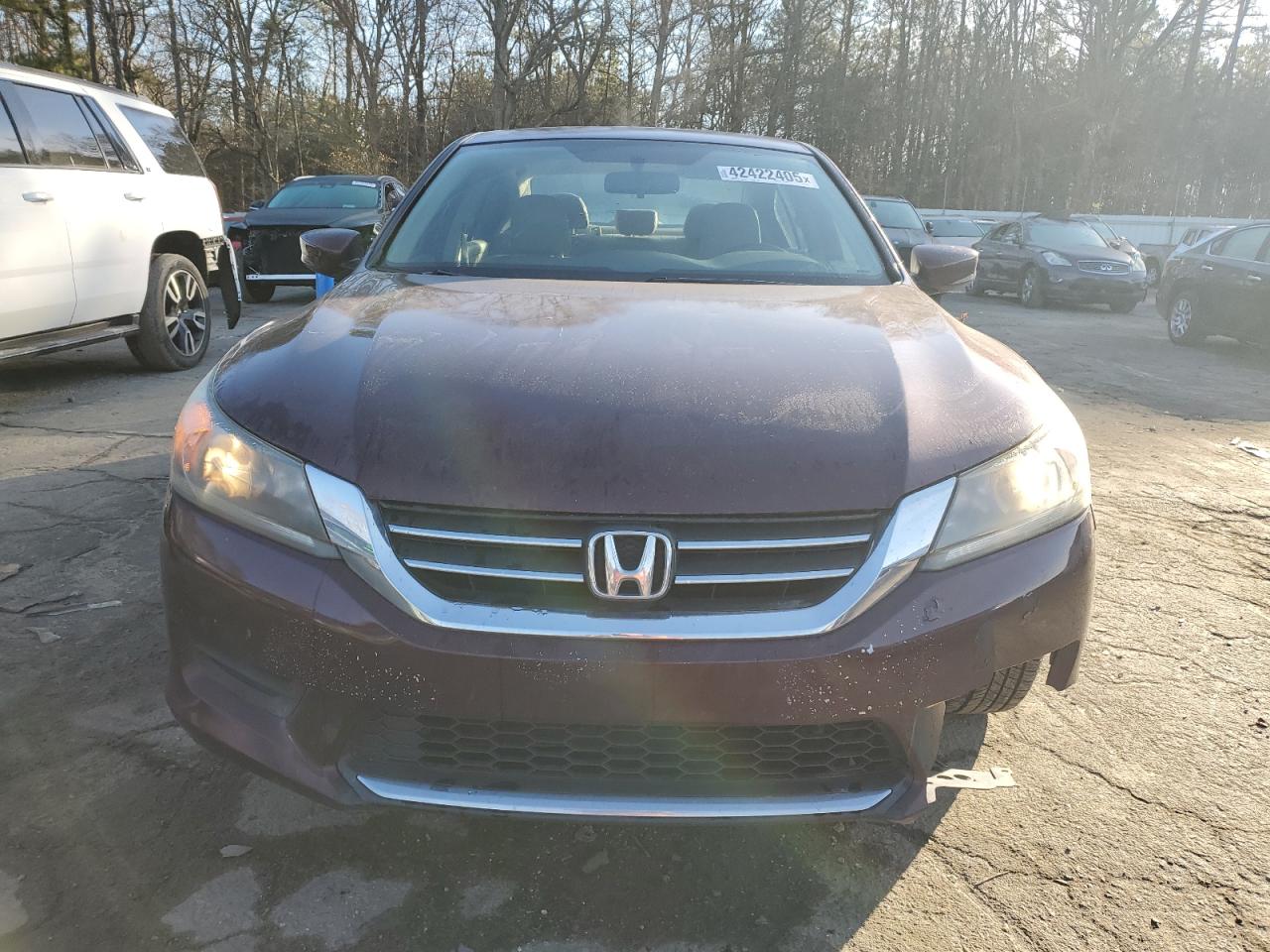 2013 Honda Accord VIN 1HGCR2F34DA045377 Copart auction photo, side / front end damage thumbnail 5