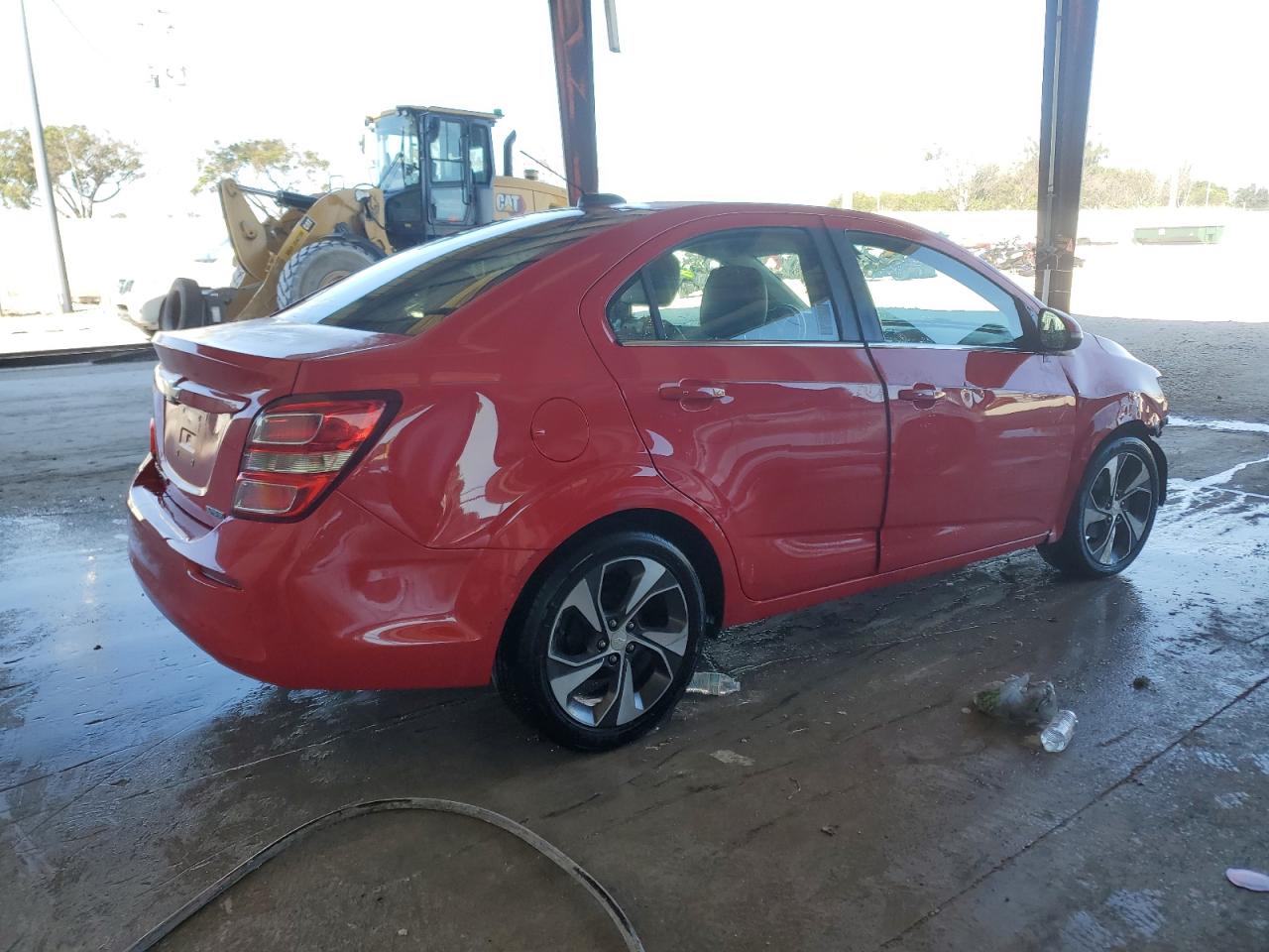 2017 Chevrolet Sonic VIN 1G1JF5SB9H4130550 Copart auction photo, front end damage thumbnail 3