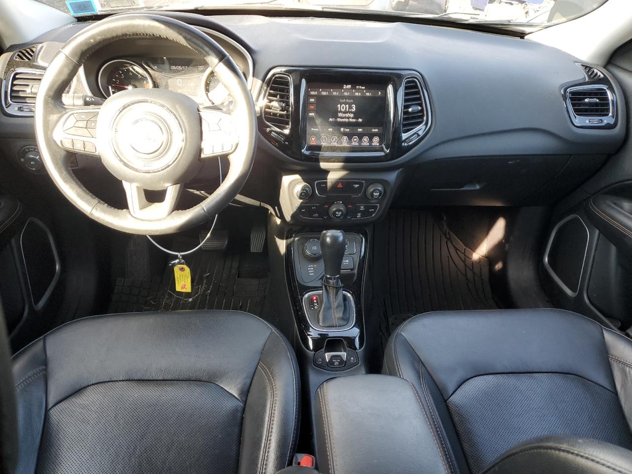 2019 Jeep Compass VIN 3C4NJDCB1KT600832 Copart auction photo, side damage thumbnail 8