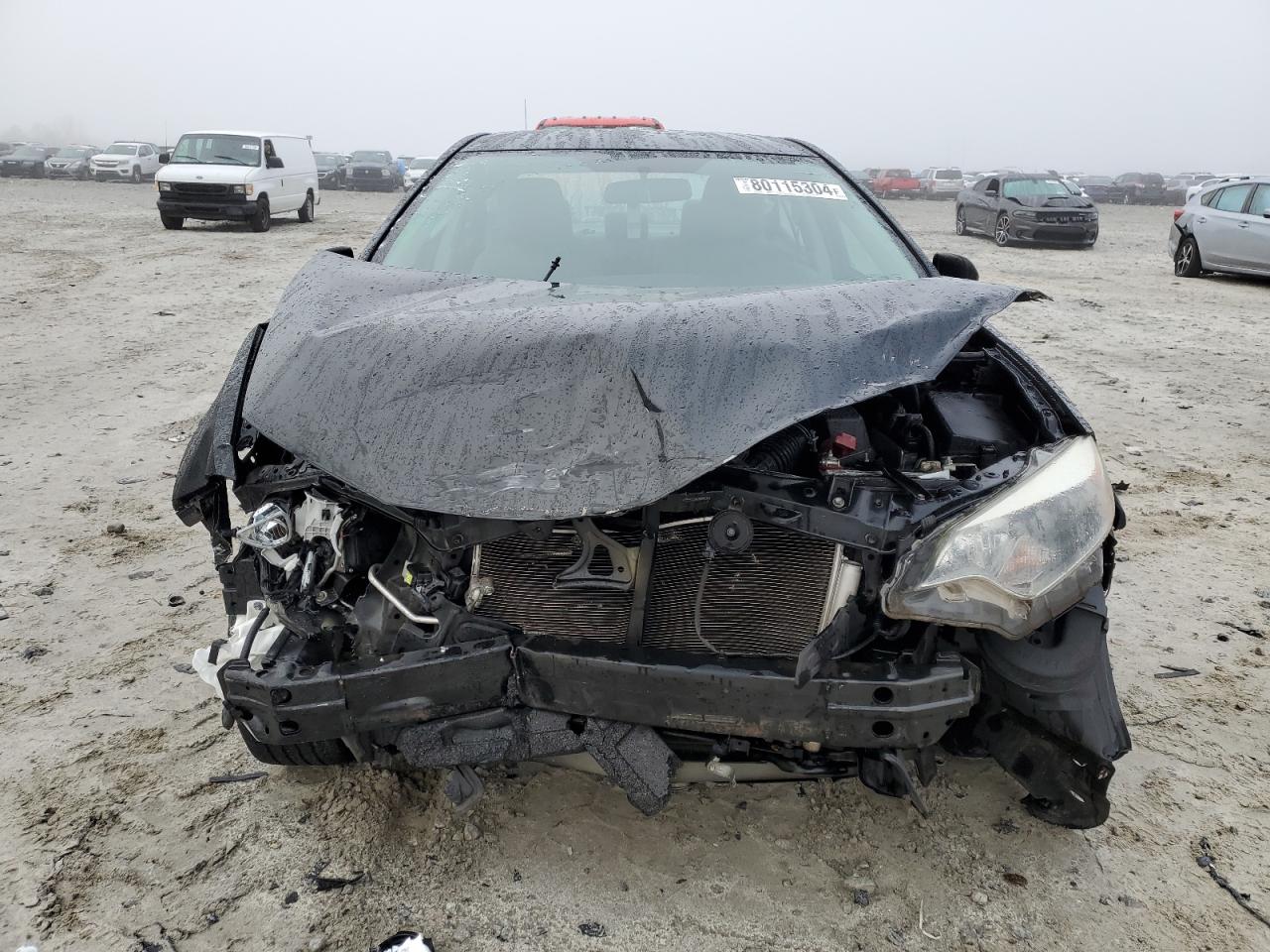 2016 Toyota Corolla VIN 2T1BURHE0GC627055 Copart auction photo, front end damage thumbnail 5