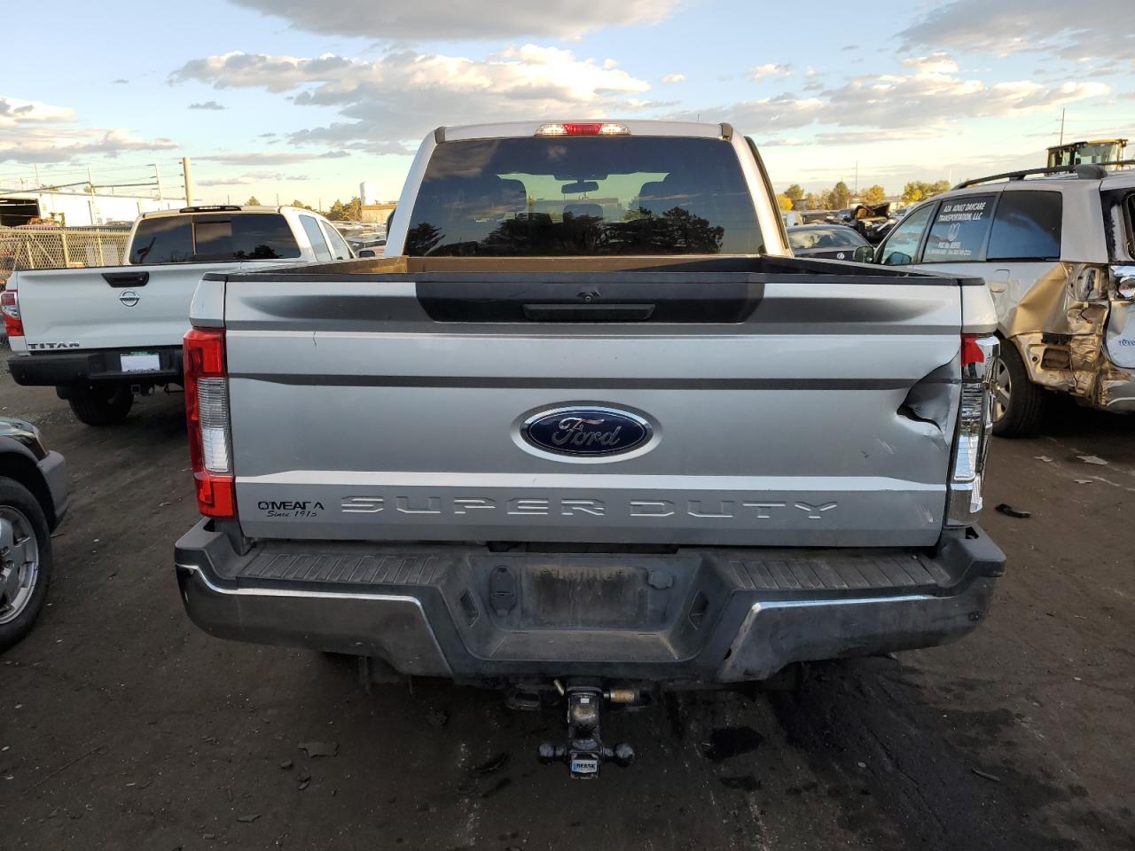 2017 Ford F250 VIN 1FT7W2BT4HEC31112 Copart auction photo, front end / side damage thumbnail 6