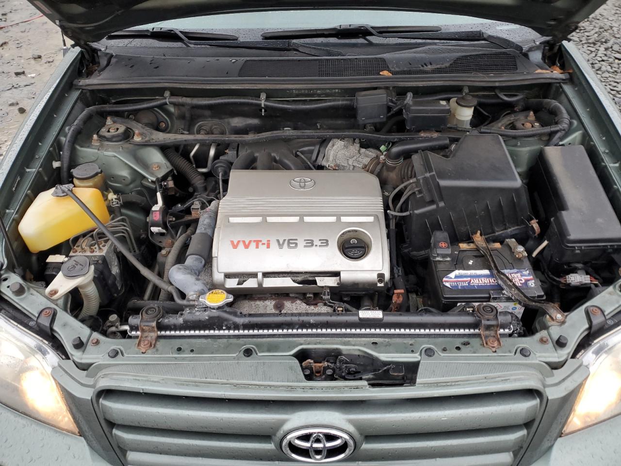 2004 Toyota Highlander VIN JTEDP21A740020991 Copart auction photo, side damage thumbnail 12