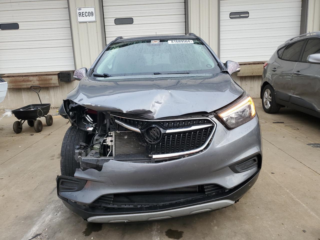 2019 Buick Encore VIN KL4CJASB1KB748823 Copart auction photo, front end damage thumbnail 5