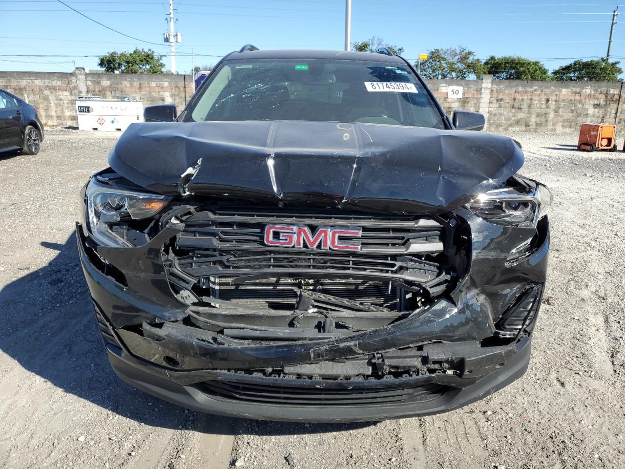 2019 GMC Terrain VIN 3GKALMEV7KL331787 Copart auction photo, front end damage thumbnail 5