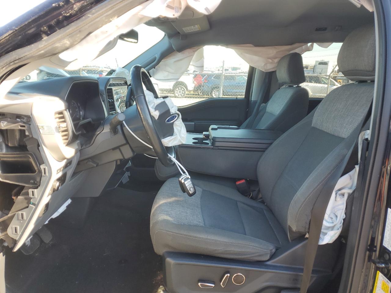 2021 Ford F-150 VIN 1FTFW1ED9MFB70046 Copart auction photo, front end damage thumbnail 7