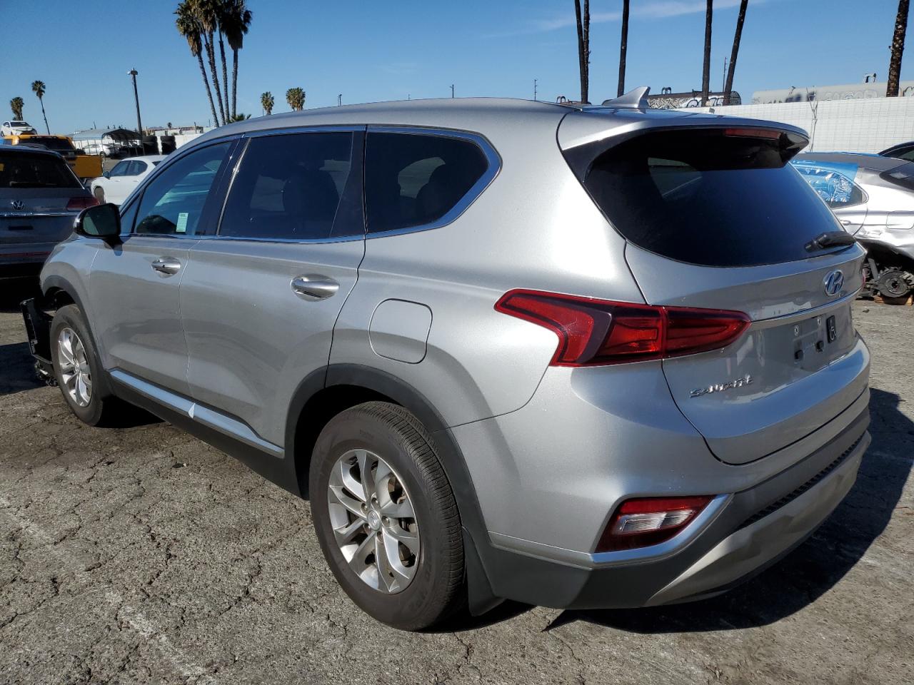 2020 Hyundai Santa Fe VIN 5NMS33AD6LH292339 Copart auction photo, front end / minor dent/scratches damage thumbnail 2