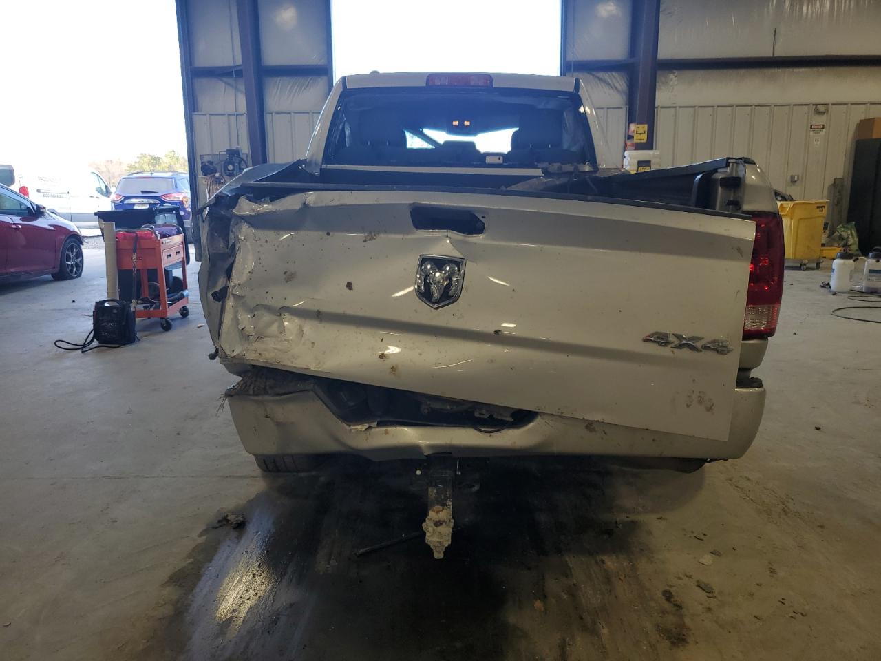 2017 RAM 1500 VIN 1C6RR7FG5HS698929 Copart auction photo, all over damage thumbnail 6