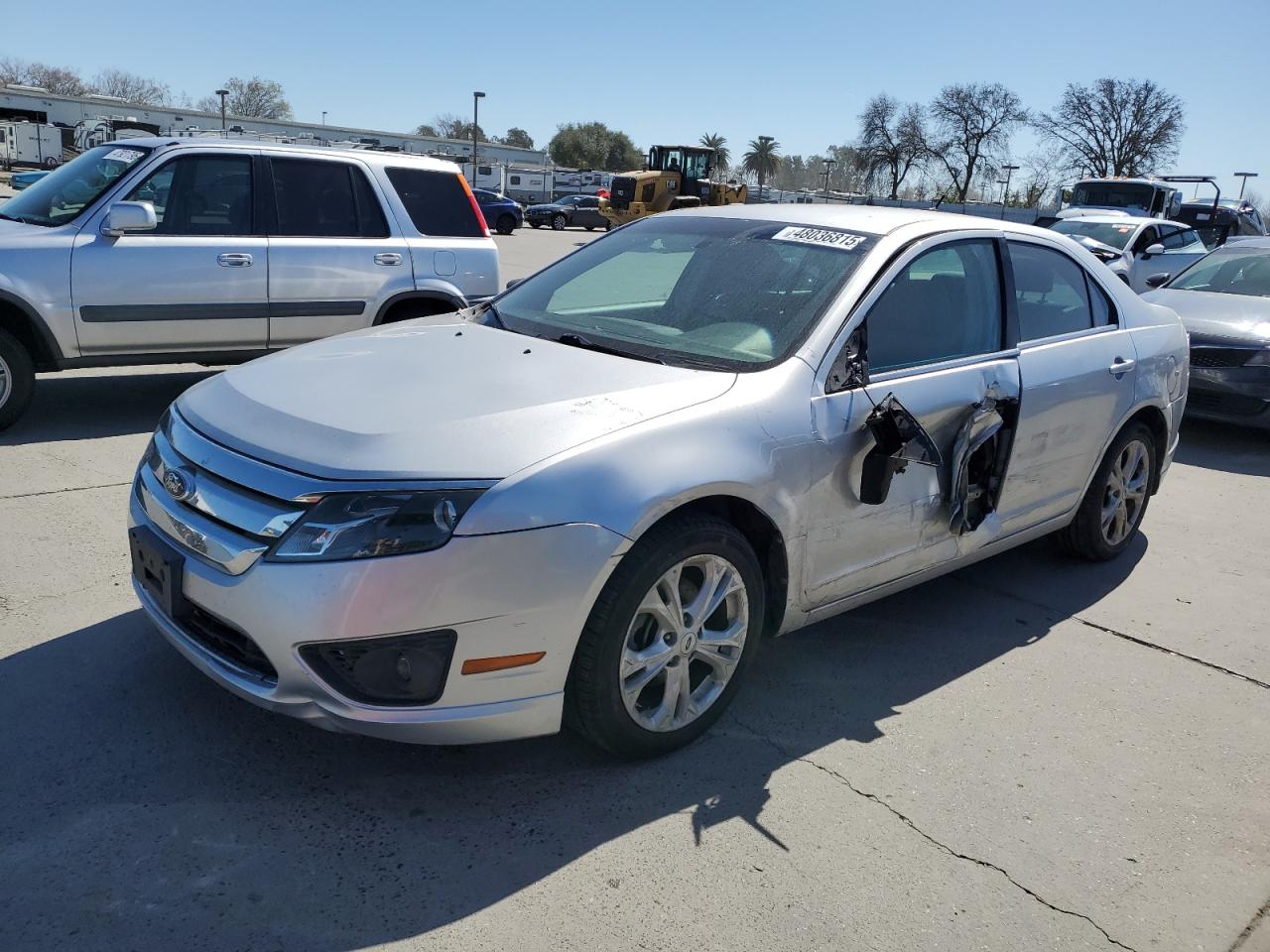 2012 Ford Fusion VIN 3FAHP0HA9CR327681