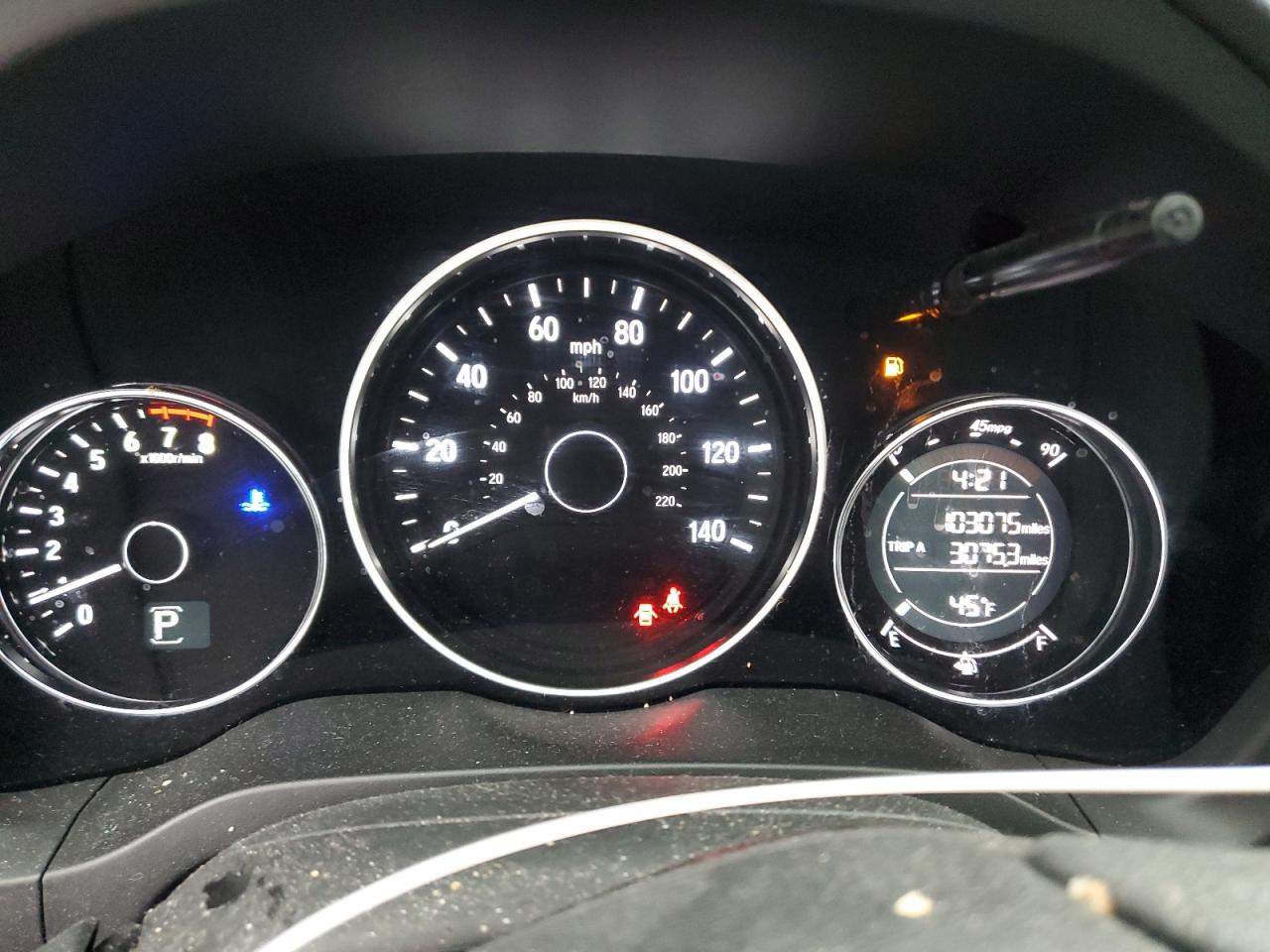 2017 Honda HR-V VIN 3CZRU5H57HM724635 Copart auction photo, side damage thumbnail 9
