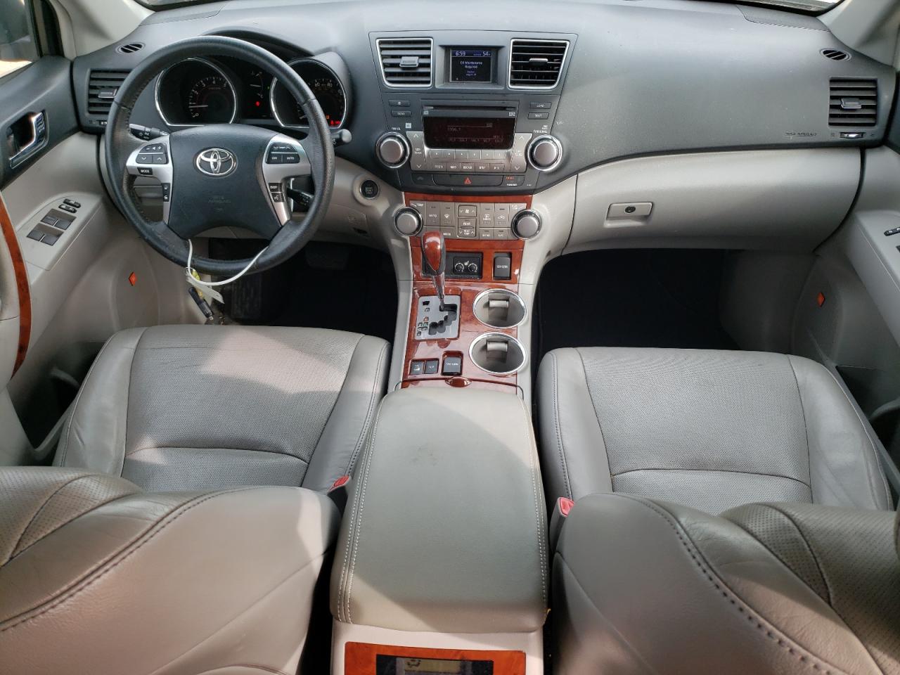 2012 Toyota Highlander VIN 5TDDK3EH8CS160723 Copart auction photo, front end / side damage thumbnail 8