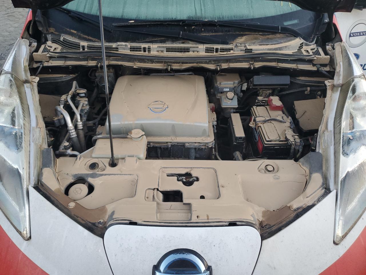 2015 Nissan Leaf VIN 1N4AZ0CP5FC302769 Copart auction photo, water/flood damage thumbnail 12