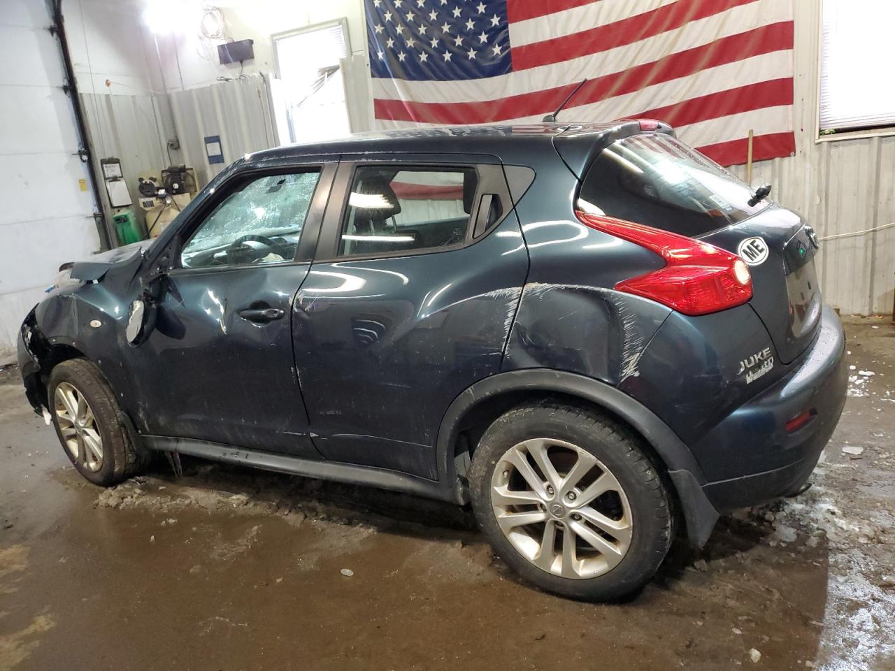 2014 Nissan Juke VIN JN8AF5MVXET480872 Copart auction photo, rollover / front end damage thumbnail 2