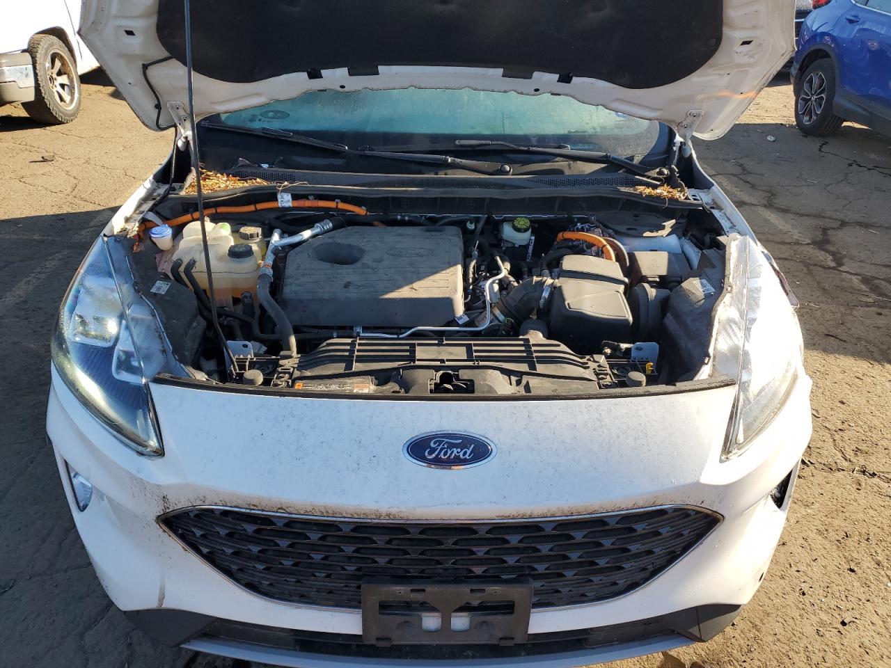 2020 Ford Escape VIN 1FMCU0DZ5LUA54462 Copart auction photo, front end / side damage thumbnail 14