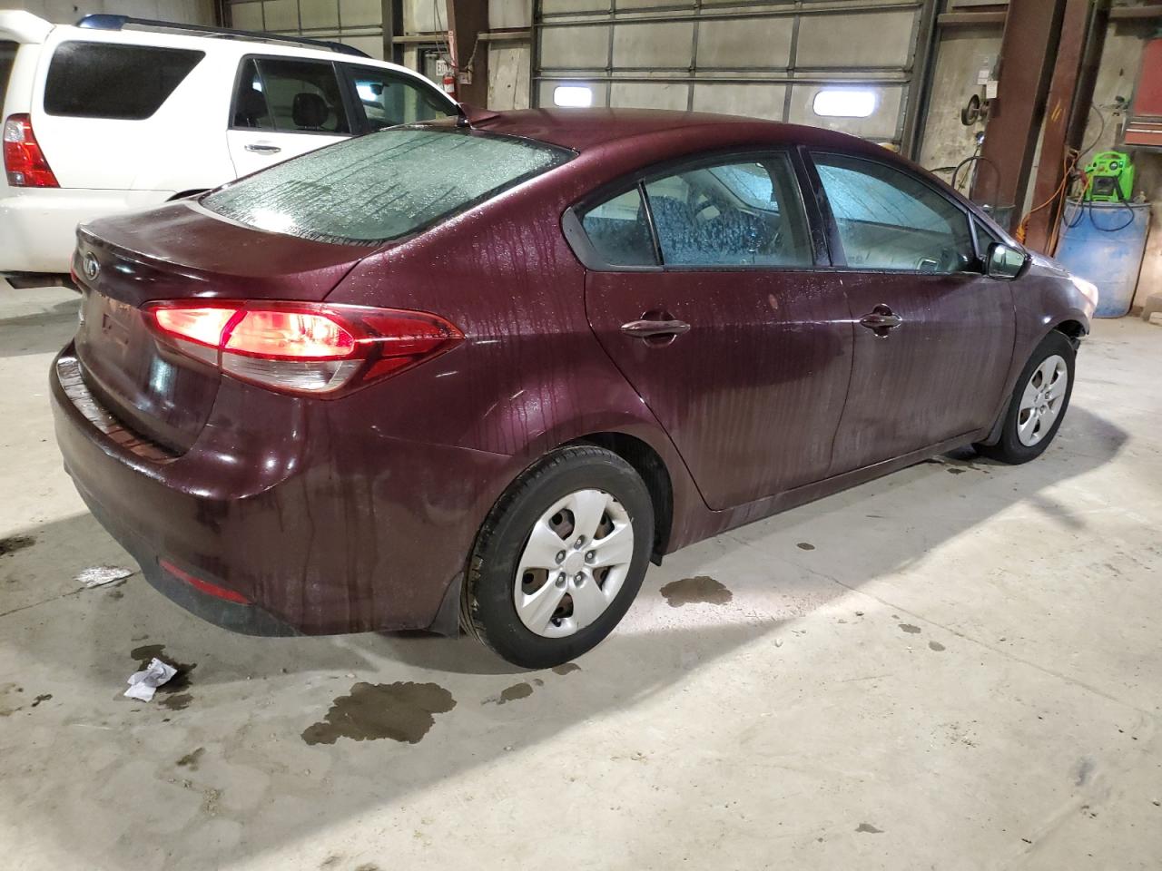 2018 KIA Forte VIN 3KPFL4A7XJE191794 Copart auction photo, front end / minor dent/scratches damage thumbnail 3