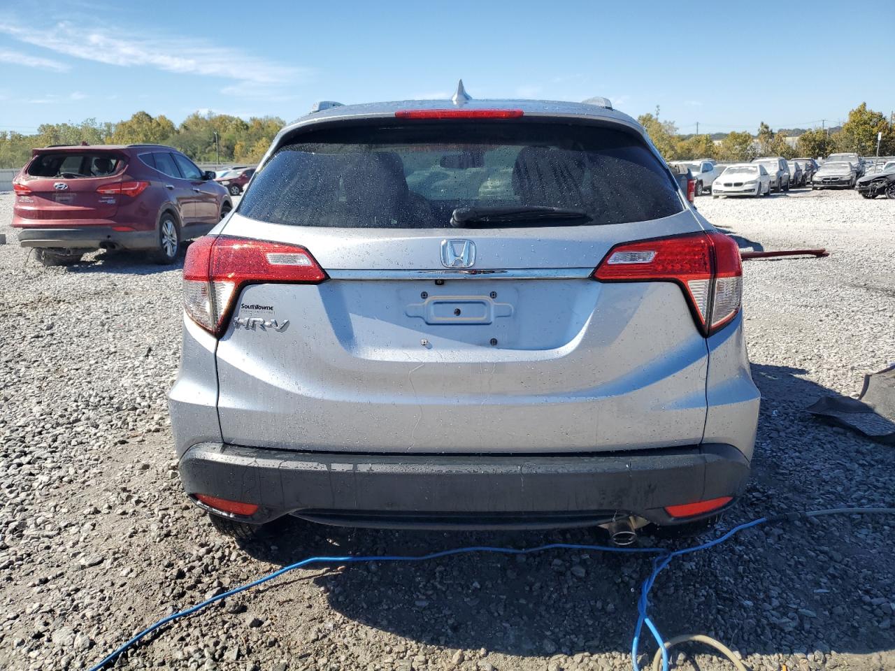 2019 Honda HR-V VIN 3CZRU5H77KM721310 Copart auction photo, side / rear end damage thumbnail 6