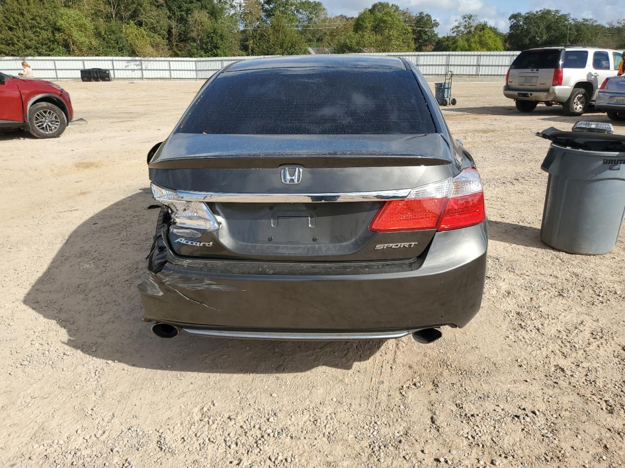 2014 Honda Accord VIN 1HGCR2F51EA244132 Copart auction photo, all over damage thumbnail 6