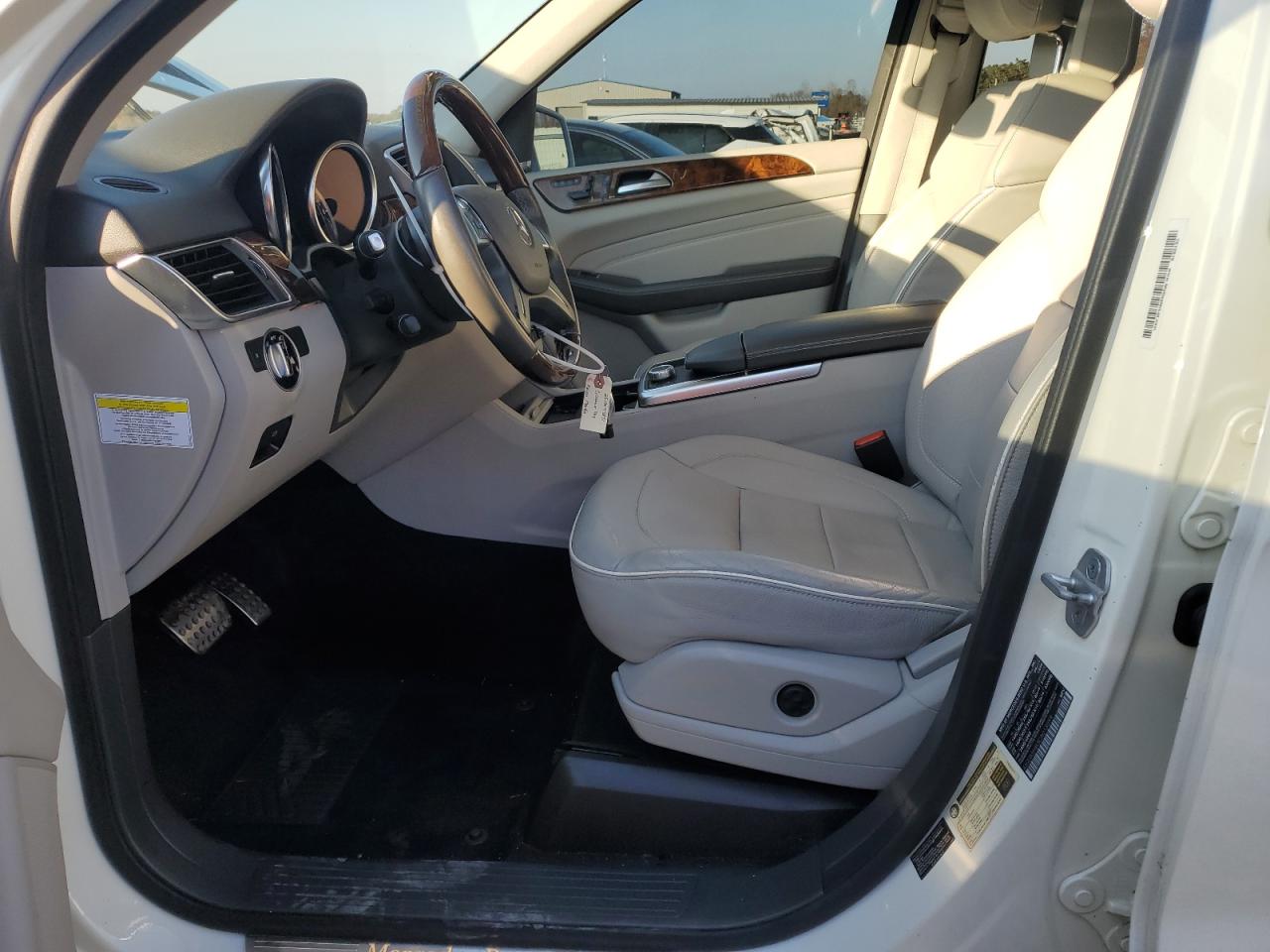 2012 Mercedes-Benz M-klasse VIN 4JGDA5HB3CA013059 Copart auction photo, side damage thumbnail 7