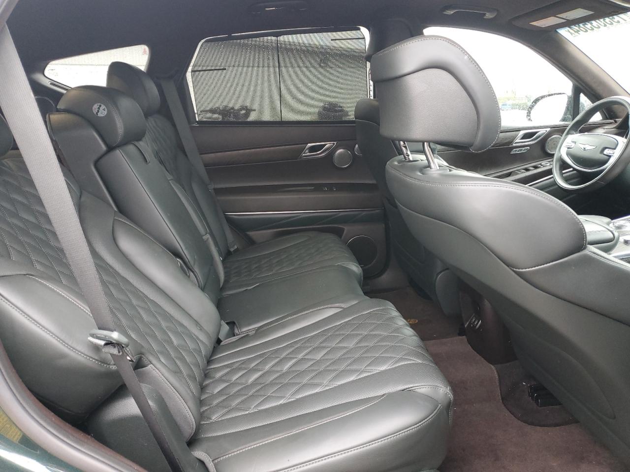 2021 Genesis Gv80 VIN KMUHCESC7MU053482 Copart auction photo, front end / side damage thumbnail 11