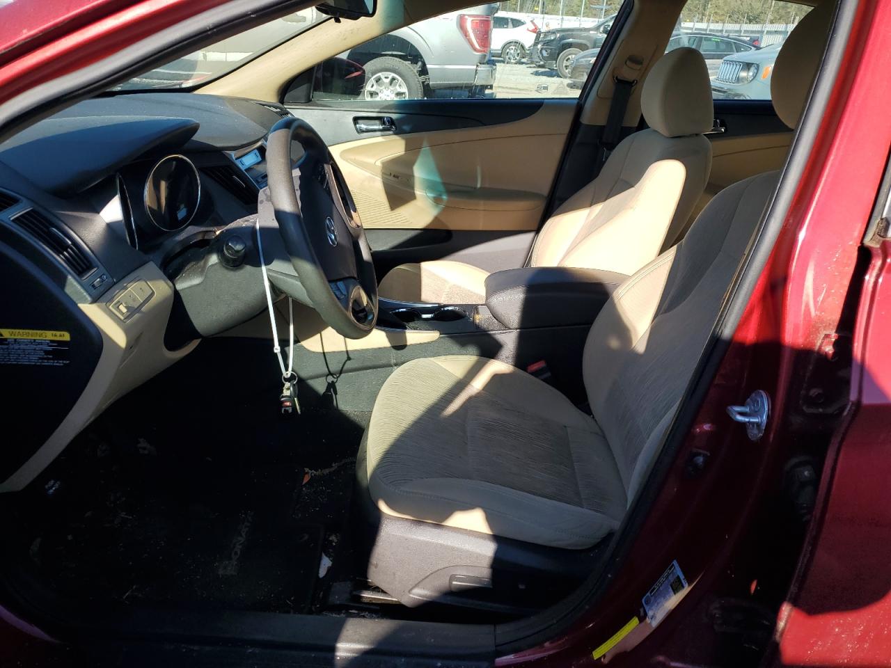 2012 Hyundai Sonata VIN 5NPEB4ACXCH380729 Copart auction photo, front end damage thumbnail 7