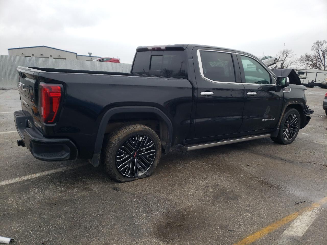 2019 GMC Sierra VIN 1GTU9FEL0KZ406565 Copart auction photo, front end / hail damage thumbnail 3