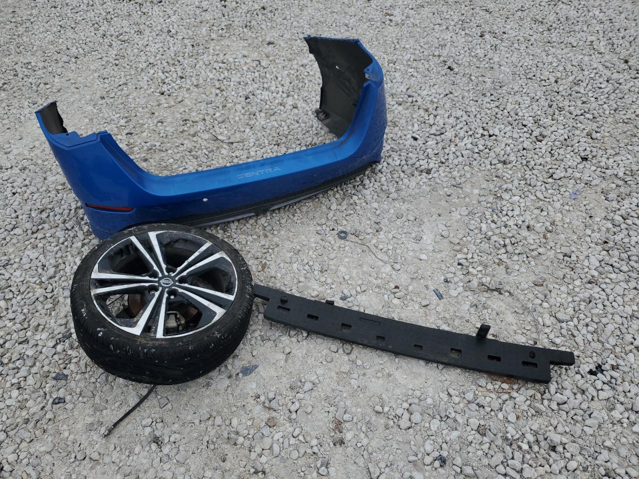 2021 Nissan Sentra VIN 3N1AB8DV6MY256788 Copart auction photo, rear end / side damage thumbnail 12